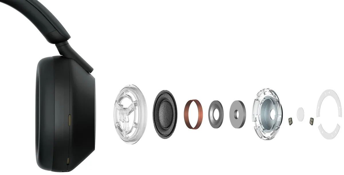 Гарнiтура Sony WH-1000XM5 Black (WH1000XM5B.CE7) - мініатюра 10