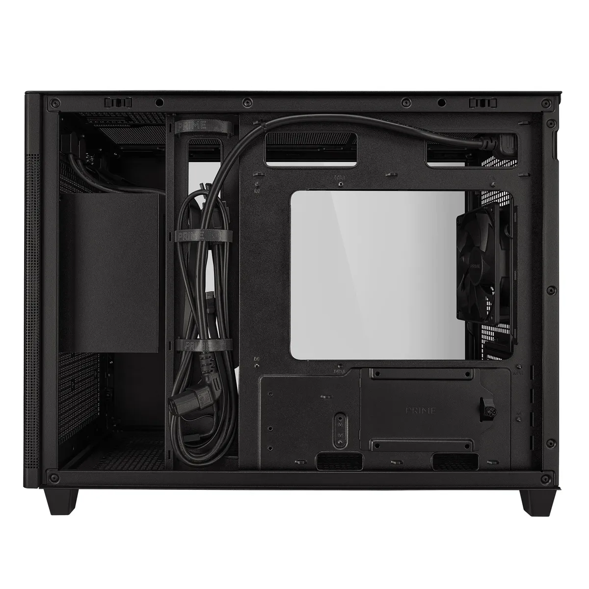 Корпус Asus Prime AP201 Black Tempered Glass без БЖ (90DC00G0-B39010) - мініатюра 10