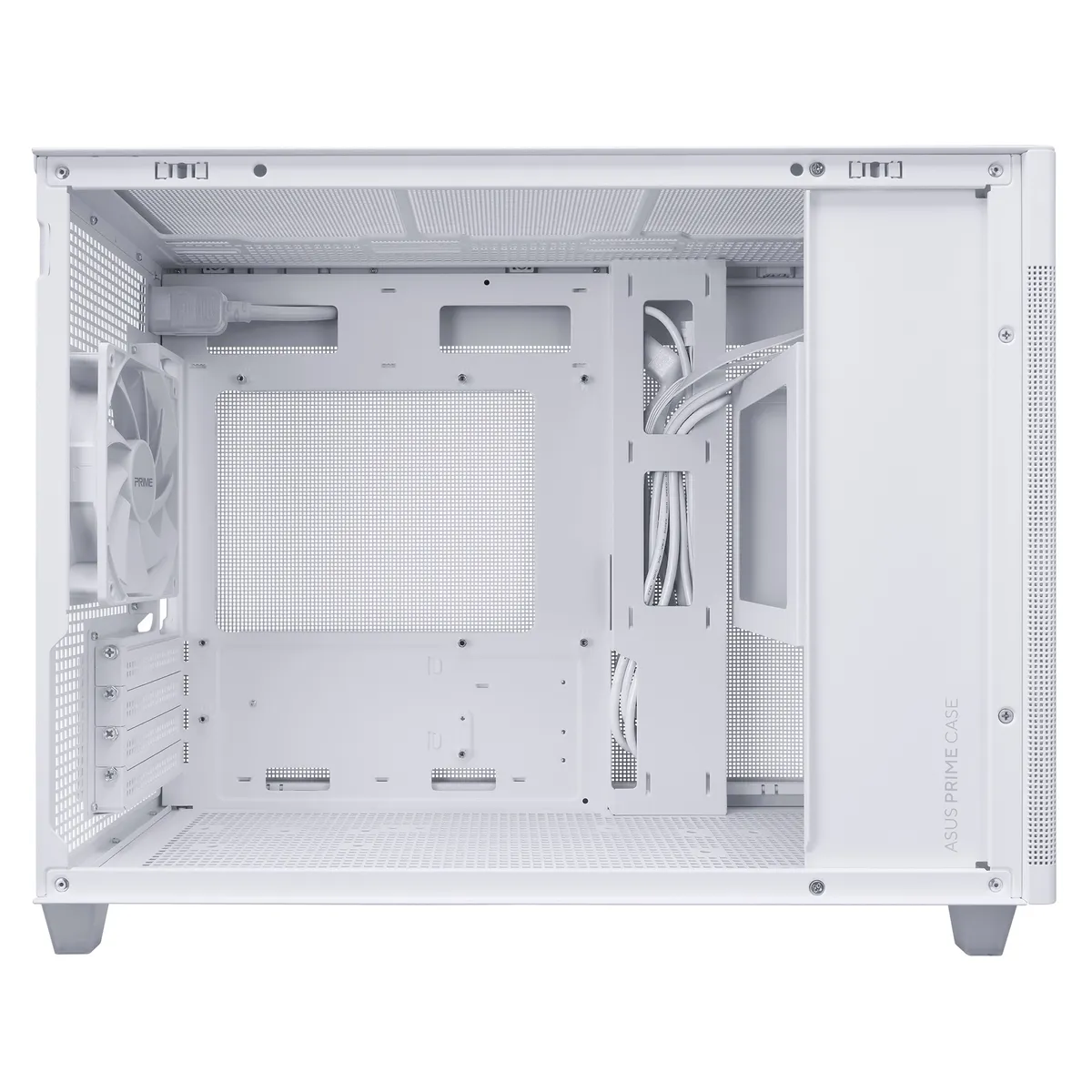 Корпус Asus Prime AP201 White Tempered Glass без БЖ (90DC00G3-B39010) - мініатюра 8