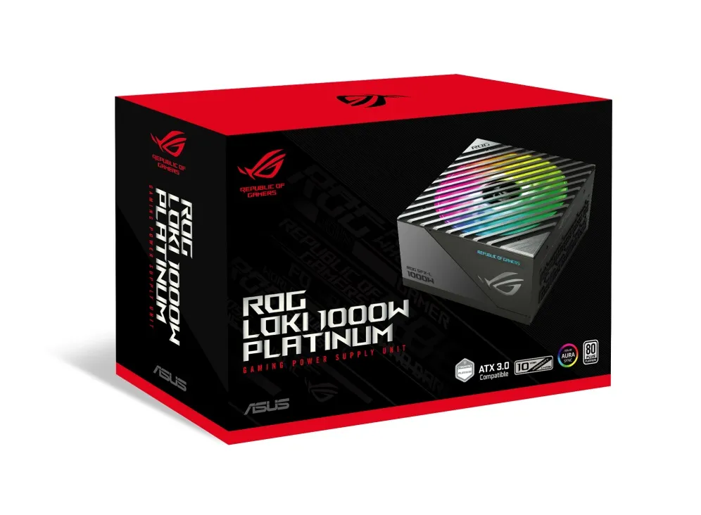 Блок живлення Asus ROG Loki SFX-L 1000W Platinum (90YE00N1-B0NA00) - мініатюра 9