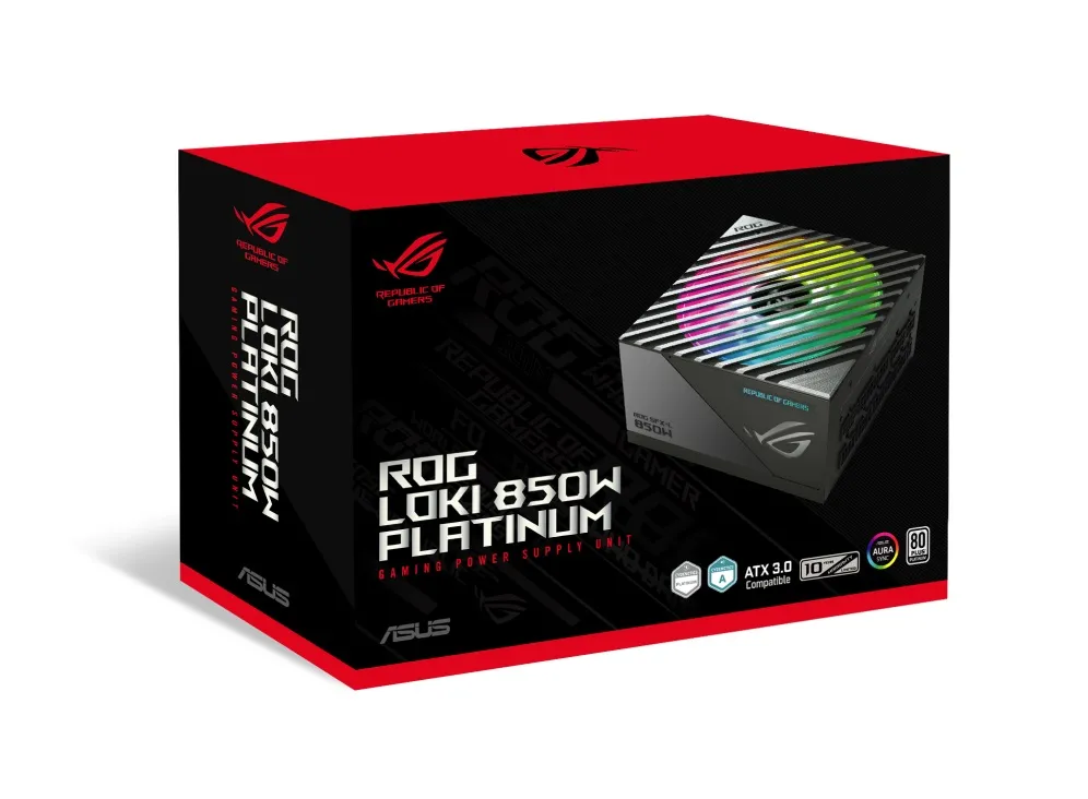Блок живлення Asus ROG Loki SFX-L 850W Platinum (90YE00N3-B0NA00) - мініатюра 7
