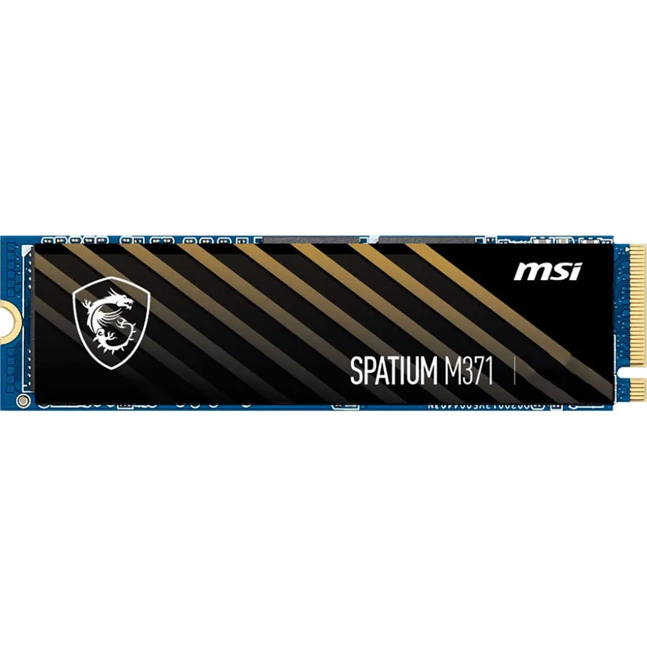 Накопичувач SSD  500GB MSI Spatium M371 M.2 2280 PCIe 3.0 x4 NVMe 3D NAND TLC (S78-440K160-P83) - зображення 1