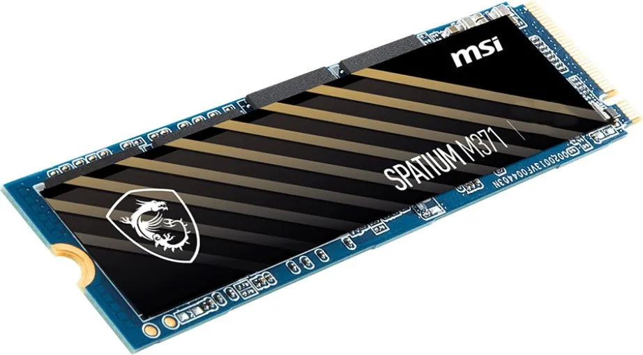 Накопичувач SSD  500GB MSI Spatium M371 M.2 2280 PCIe 3.0 x4 NVMe 3D NAND TLC (S78-440K160-P83) - мініатюра 4