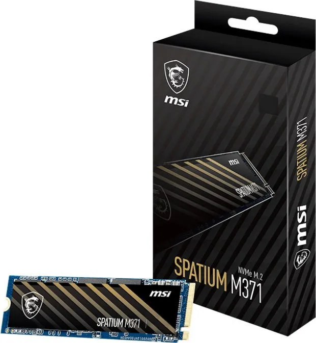 Накопичувач SSD  500GB MSI Spatium M371 M.2 2280 PCIe 3.0 x4 NVMe 3D NAND TLC (S78-440K160-P83) - мініатюра 5