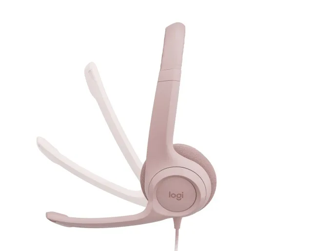 Гарнітура Logitech H390 USB Rose (981-001281) - мініатюра 5