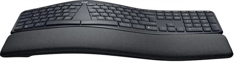 Клавіатура бездротова Logitech Ergo K860 Bluetooth/Wireless UA Black (920-010108) - мініатюра 3