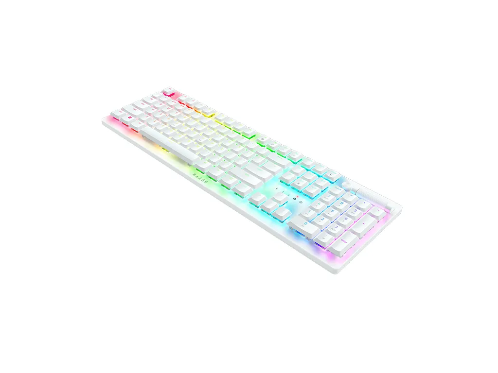 Клавіатура бездротова Razer DeathStalker V2 Pro Wireless Purple Switch ENG White (RZ03-04363500-R3M1)  - мініатюра 2