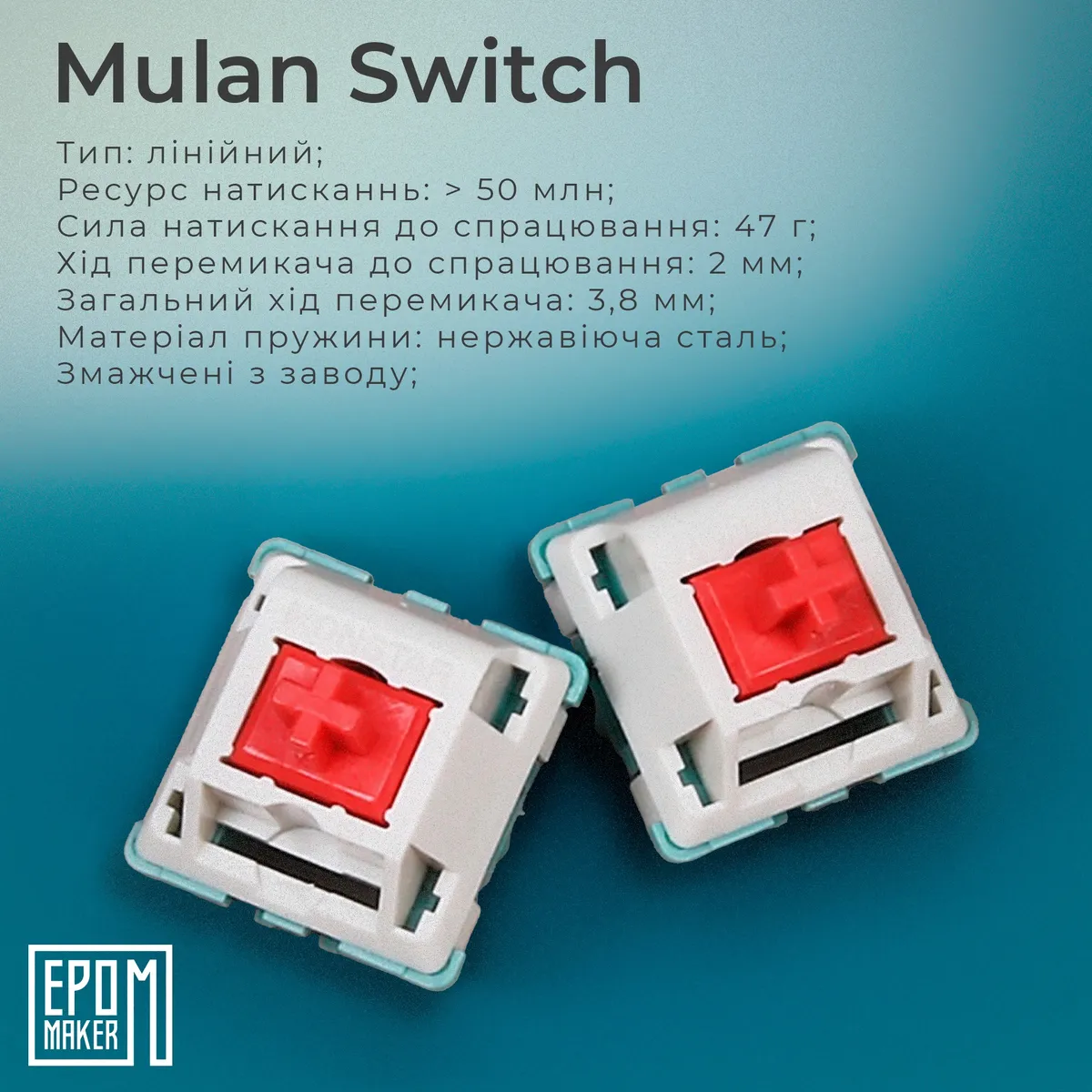 Клавіатура бездротова Epomaker EP64 60% Mulan Switch Hot-Swap (2.4G/BT/USB) RGB UA Black (EP64-B-M) - мініатюра 13