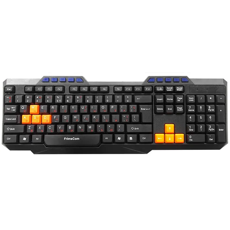 Клавіатура FrimeCom FC-303-USB Black - зображення 1