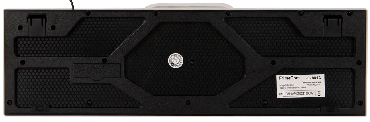 Клавіатура FrimeCom FC-801А-USB Black - мініатюра 8