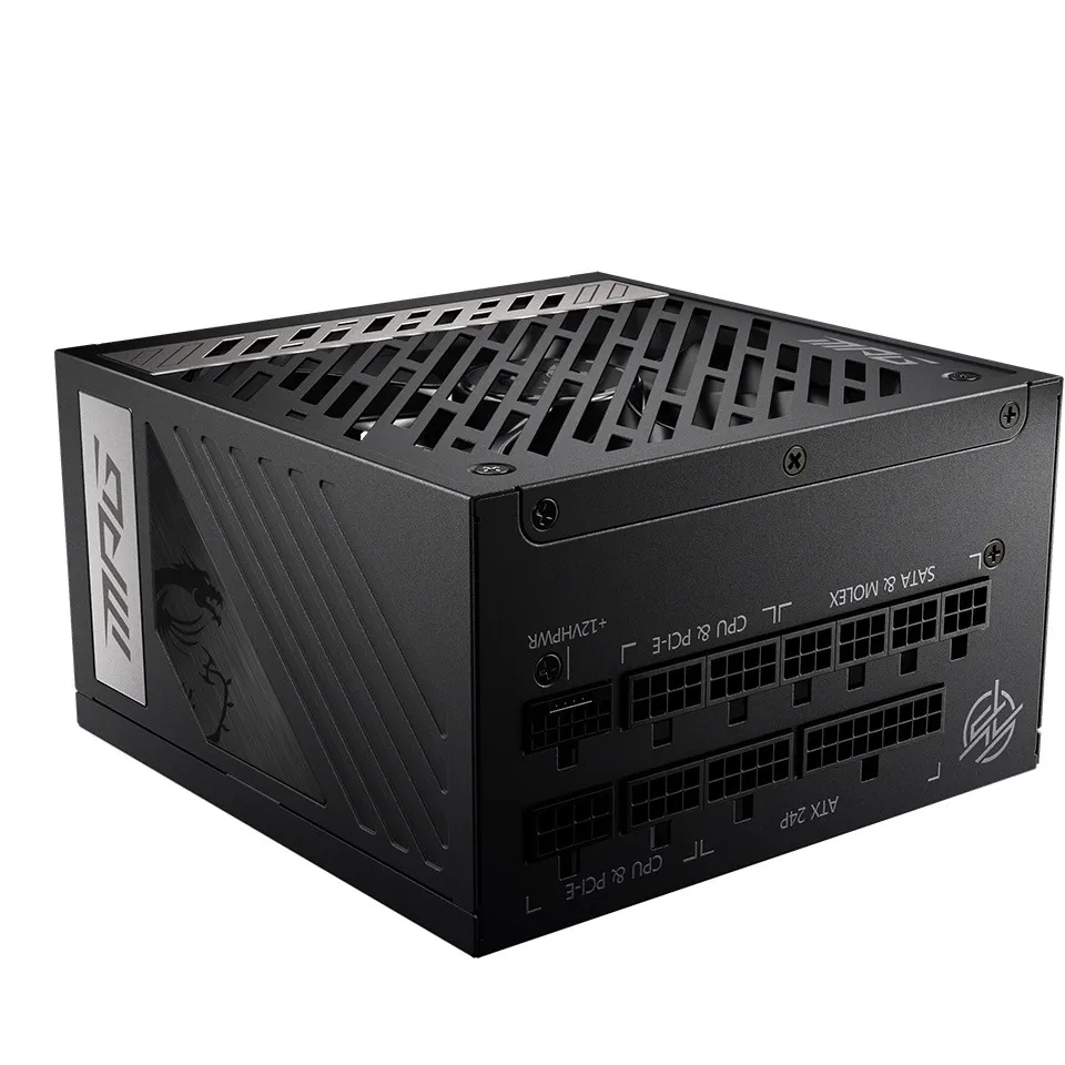 Блок живлення MSI MPG A1000G PCIE5 1000W - мініатюра 6