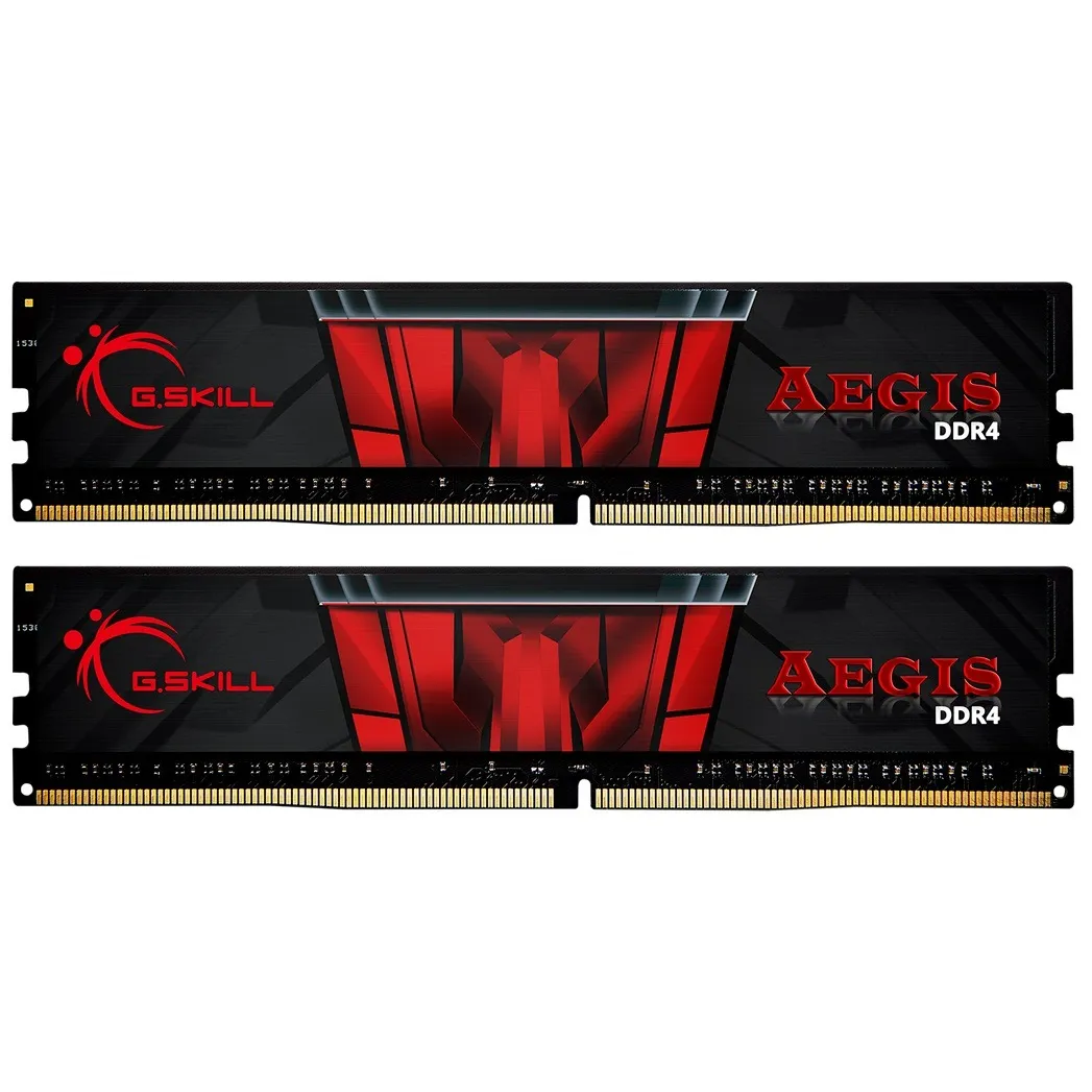 Модуль пам`ятi DDR4 2x8GB/2666 G.Skill Aegis (F4-2666C19D-16GIS) - зображення 1