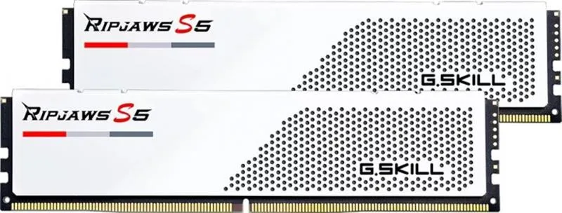 Модуль пам`ятi DDR5 2x16GB/6000 G.Skill Ripjaws S5 White (F5-6000J3238F16GX2-RS5W) - мініатюра 3