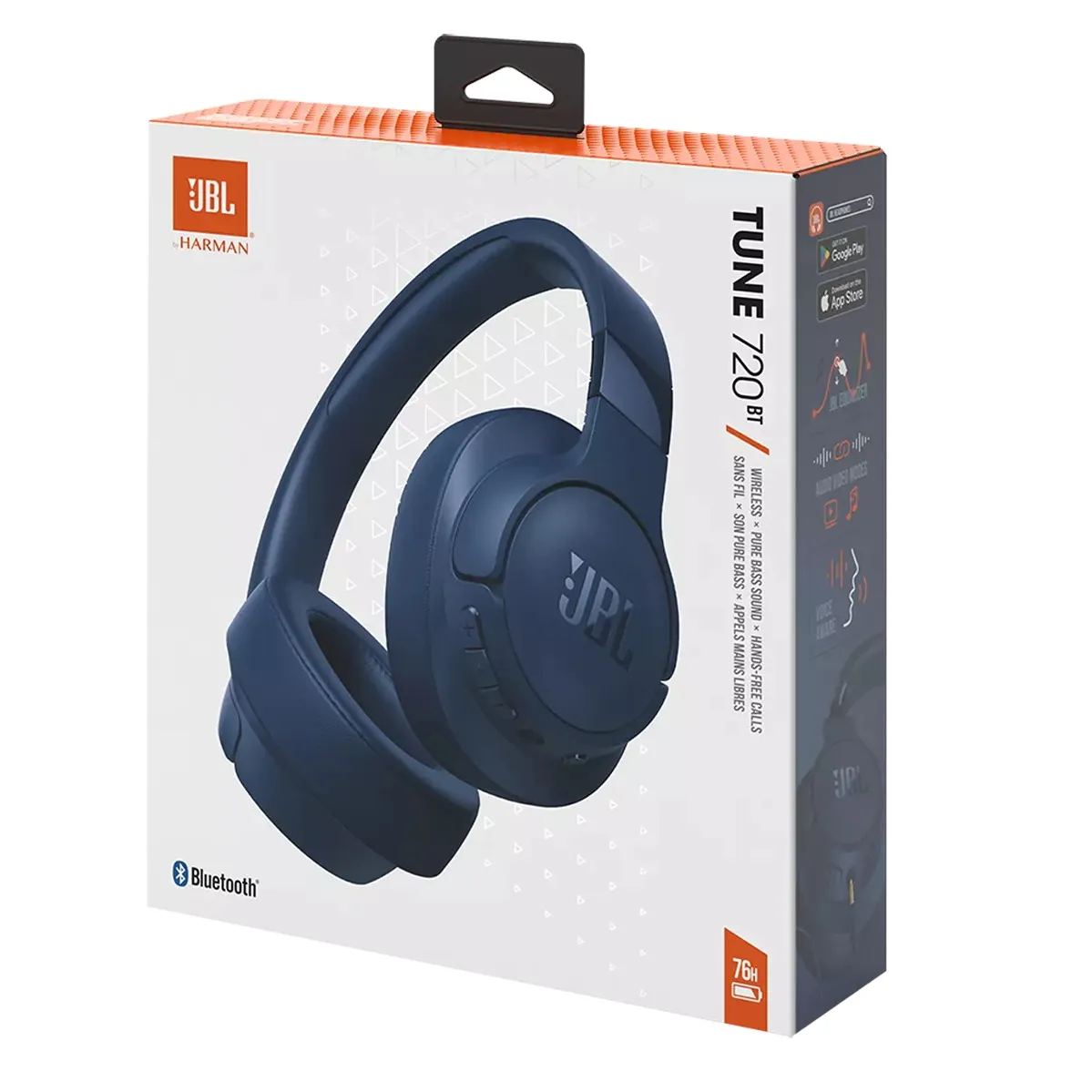 Bluetooth-гарнітура JBL Tune 720BT Blue (JBLT720BTBLU) - мініатюра 10