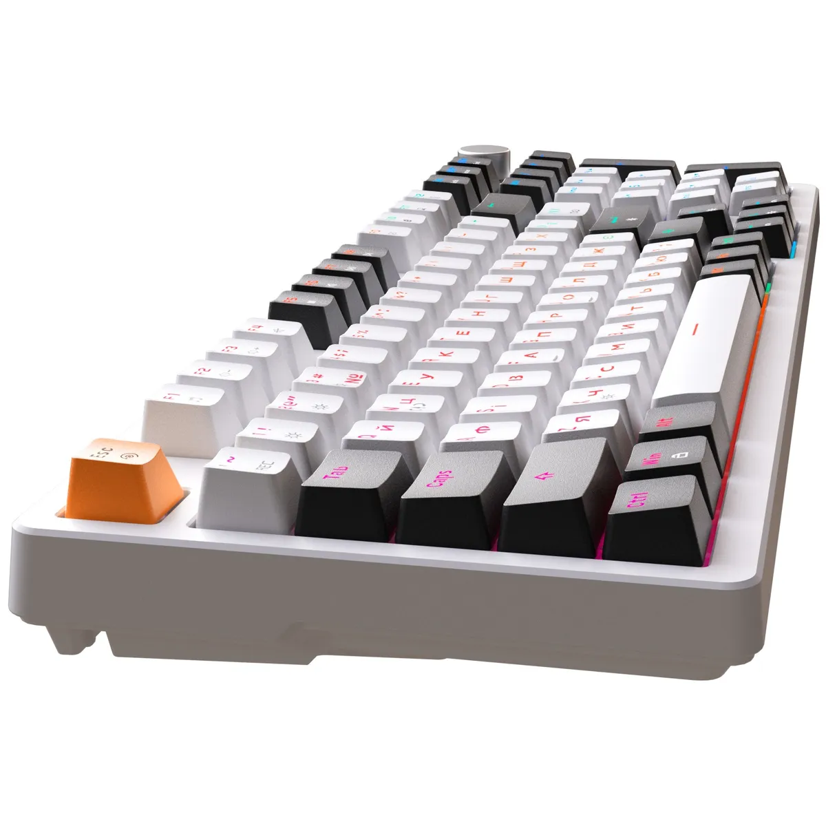 Клавіатура GamePro MK170W Red з Hot-Swap RGB White - мініатюра 5