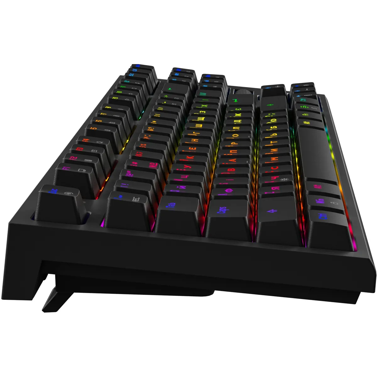 Клавіатура GamePro MK180B Red з Hot-Swap RGB Black - мініатюра 5