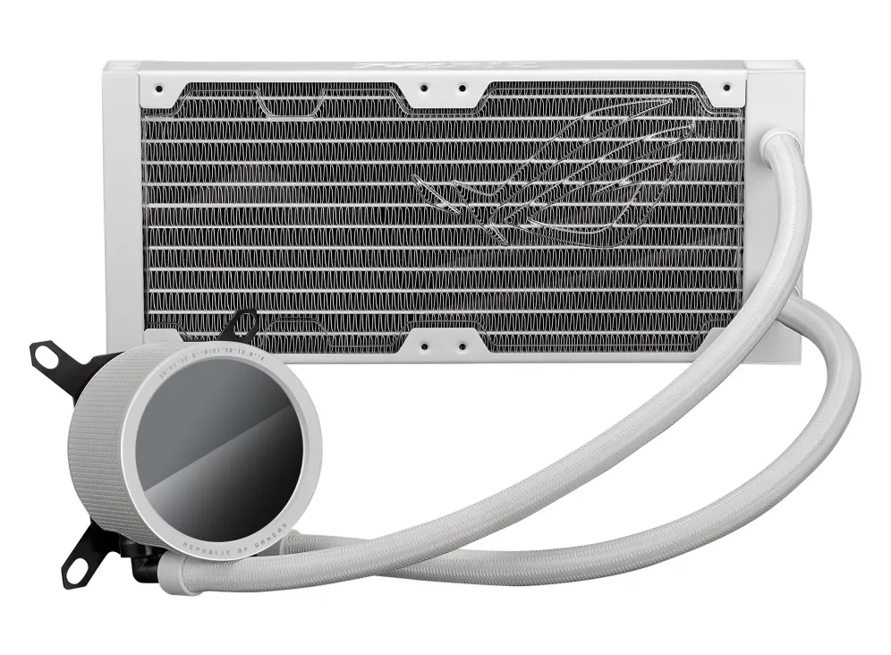 Система водяного охолодження Asus ROG Ryuo III 240 ARGB White Edition (90RC00J2-M0UAY0) - мініатюра 7