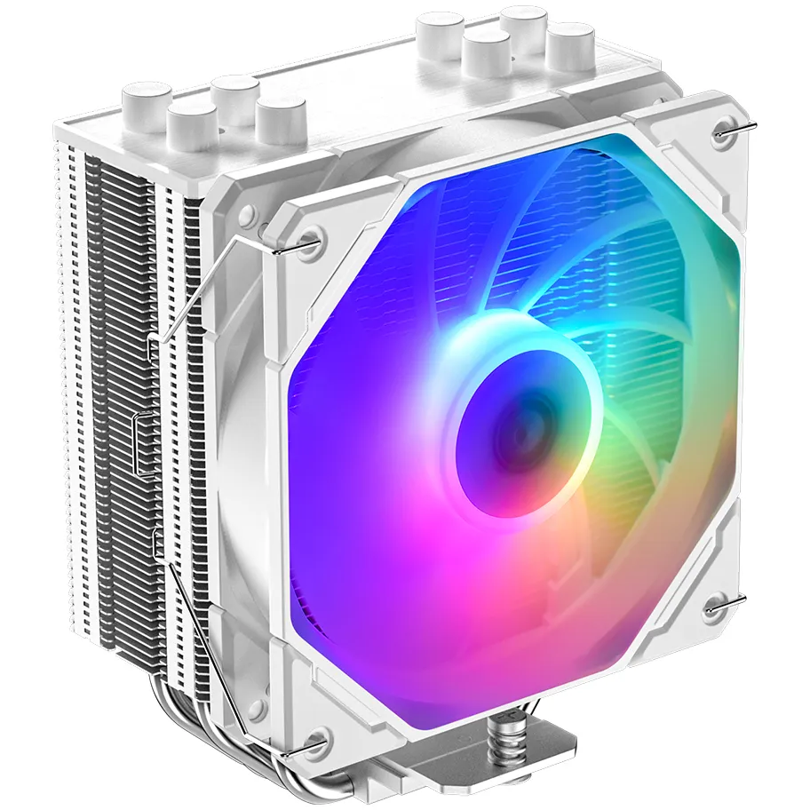 Кулер процесорний ID-Cooling SE-224-XTS ARGB White - мініатюра 6