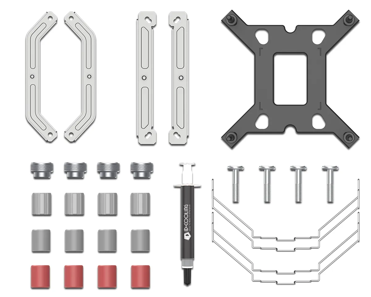 Кулер процесорний ID-Cooling SE-224-XTS White - мініатюра 7