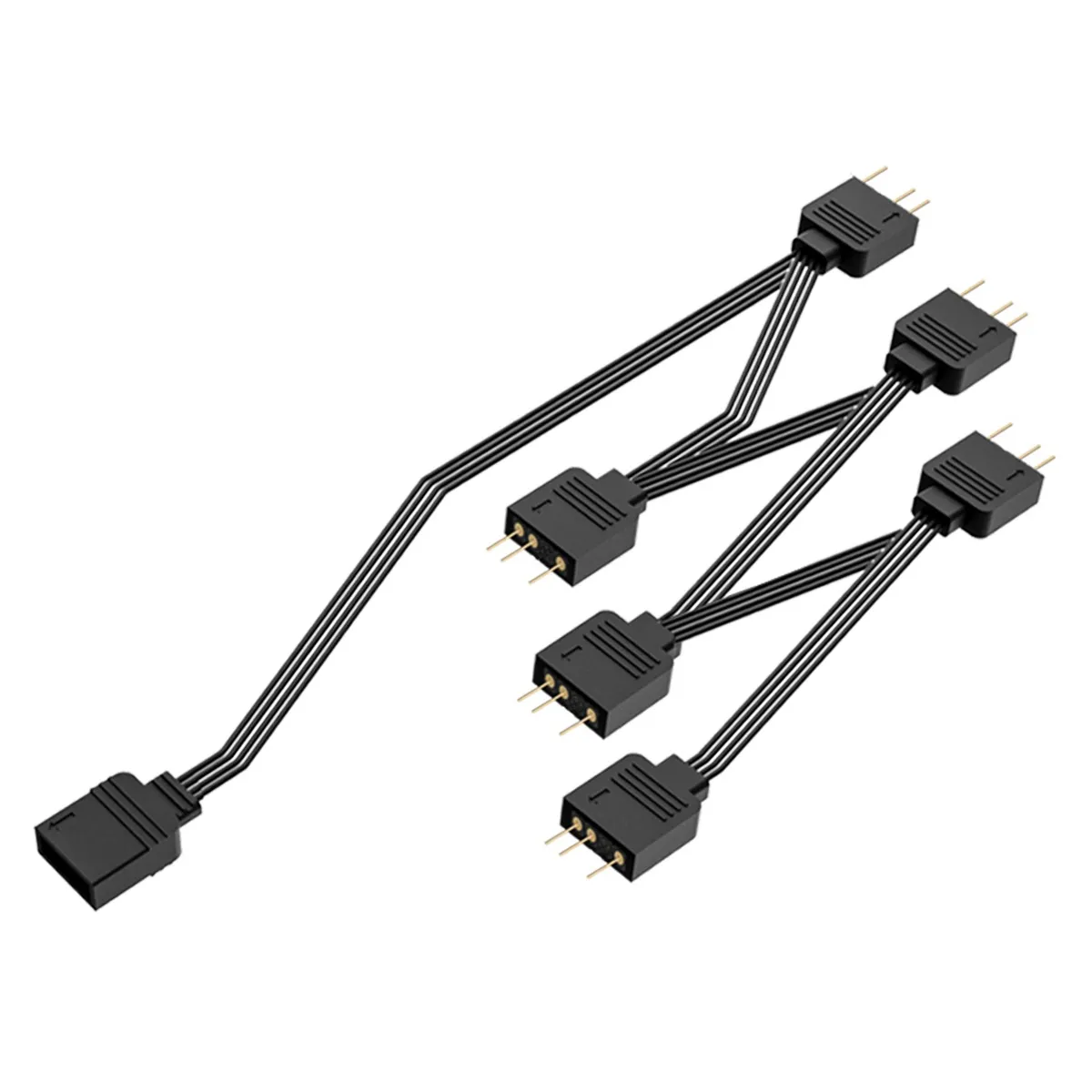 Розгалужувач живлення вентиляторів ID-Cooling FS-06 ARGB Splitter 1-6 - зображення 1