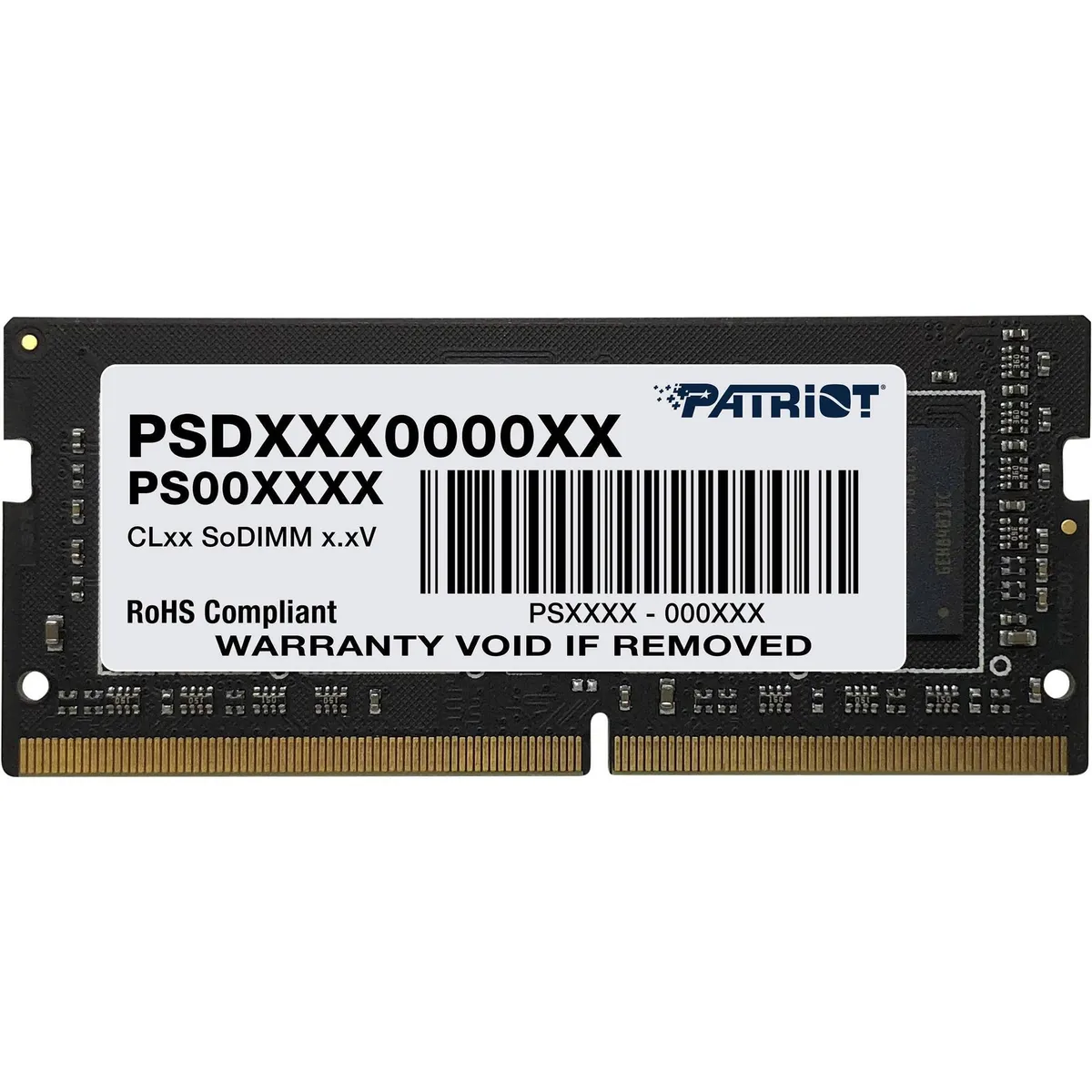 Модуль пам`яті SO-DIMM 16GB/3200 DDR4 Patriot Signature Line (PSD416G320081S) - мініатюра 3