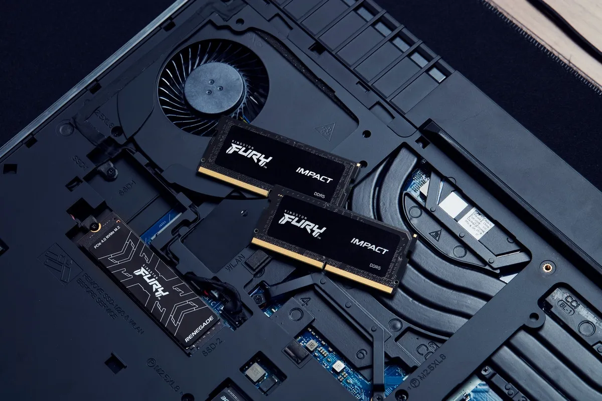 Модуль пам`ятi SO-DIMM DDR5 32GB/5600 Kingston Fury Impact PnP (KF556S40IB-32) - мініатюра 8