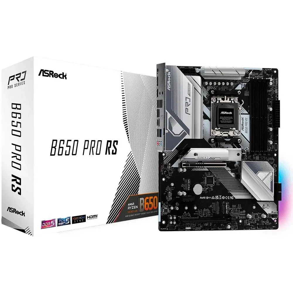 Материнська плата ASRock B650 Pro RS Socket AM5 - мініатюра 8