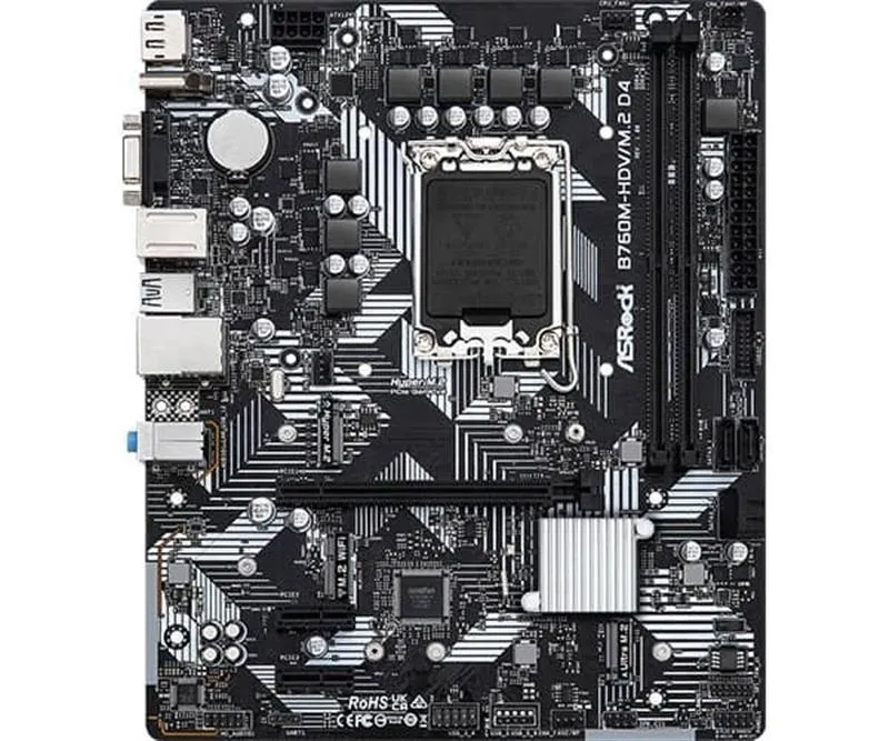 Материнська плата ASRock B760M-HDV/M.2 D4 Socket 1700 - зображення 1