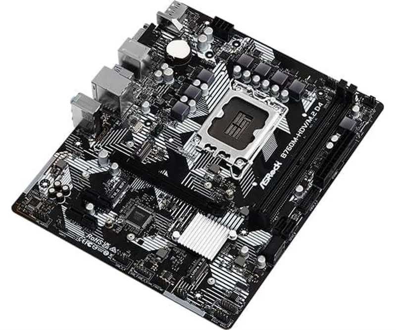 Материнська плата ASRock B760M-HDV/M.2 D4 Socket 1700 - мініатюра 2