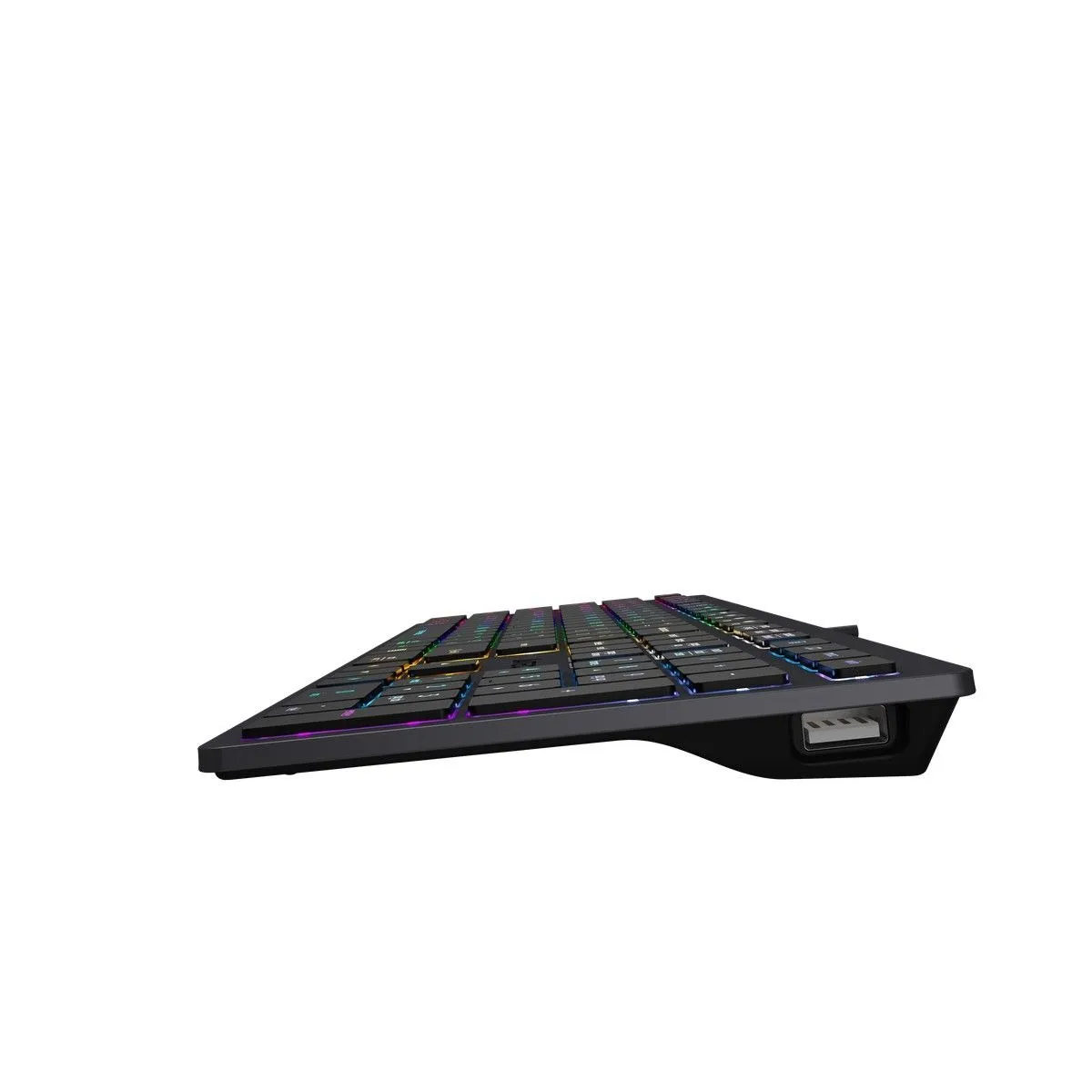 Клавіатура A4Tech Fstyler FX60H Grey Neon Backlit - мініатюра 15