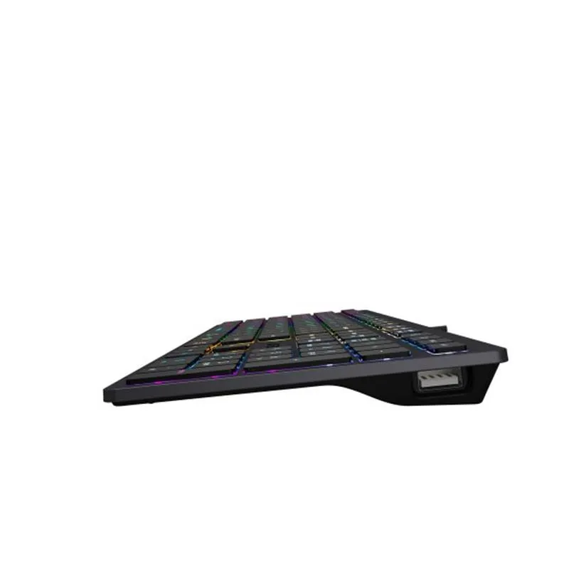 Клавіатура A4Tech Fstyler FX60H Grey Neon Backlit - мініатюра 5