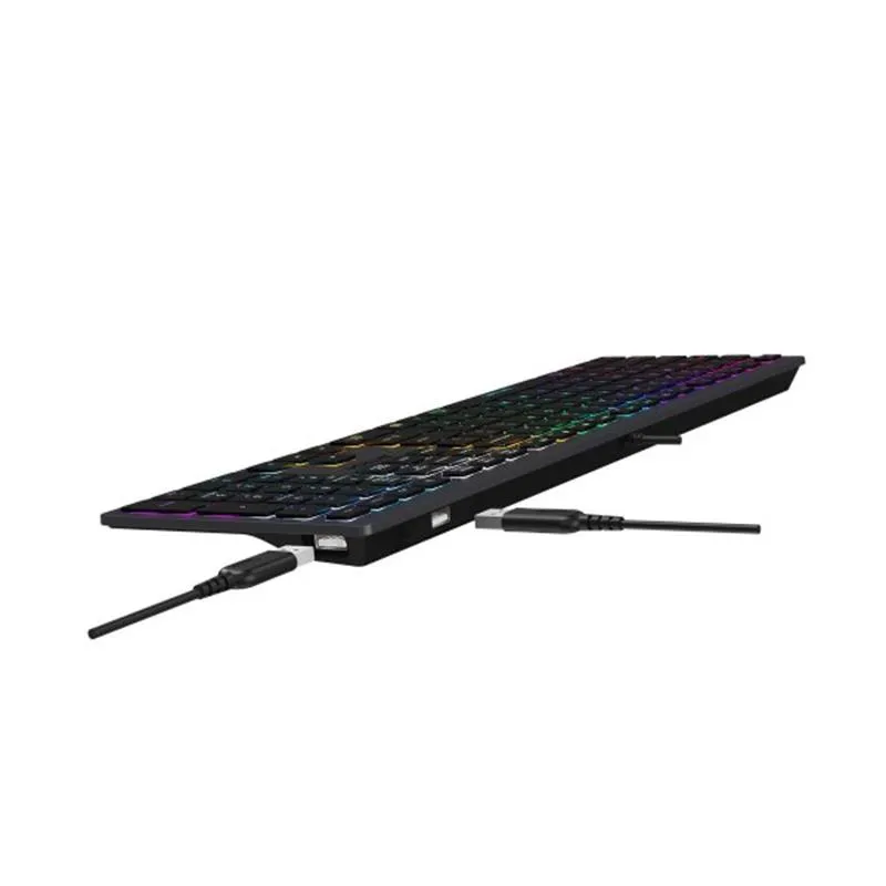 Клавіатура A4Tech Fstyler FX60H Grey Neon Backlit - мініатюра 8