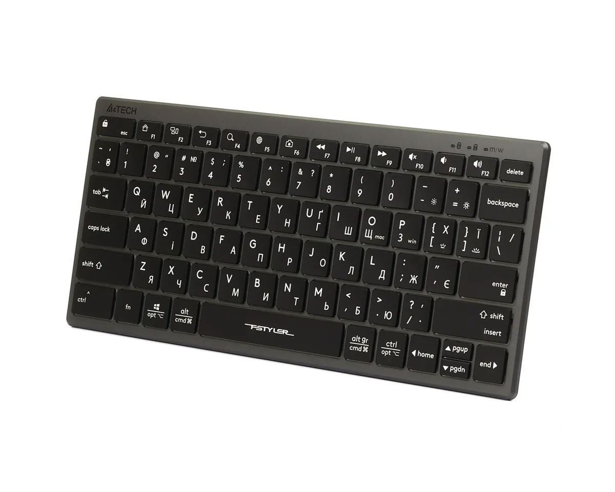 Клавіатура A4Tech Fstyler FX61 Grey - мініатюра 15