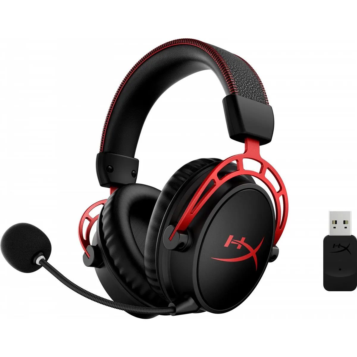 Гарнiтура HyperX Cloud Alpha Wireless Black/Red (4P5D4AA) - зображення 1