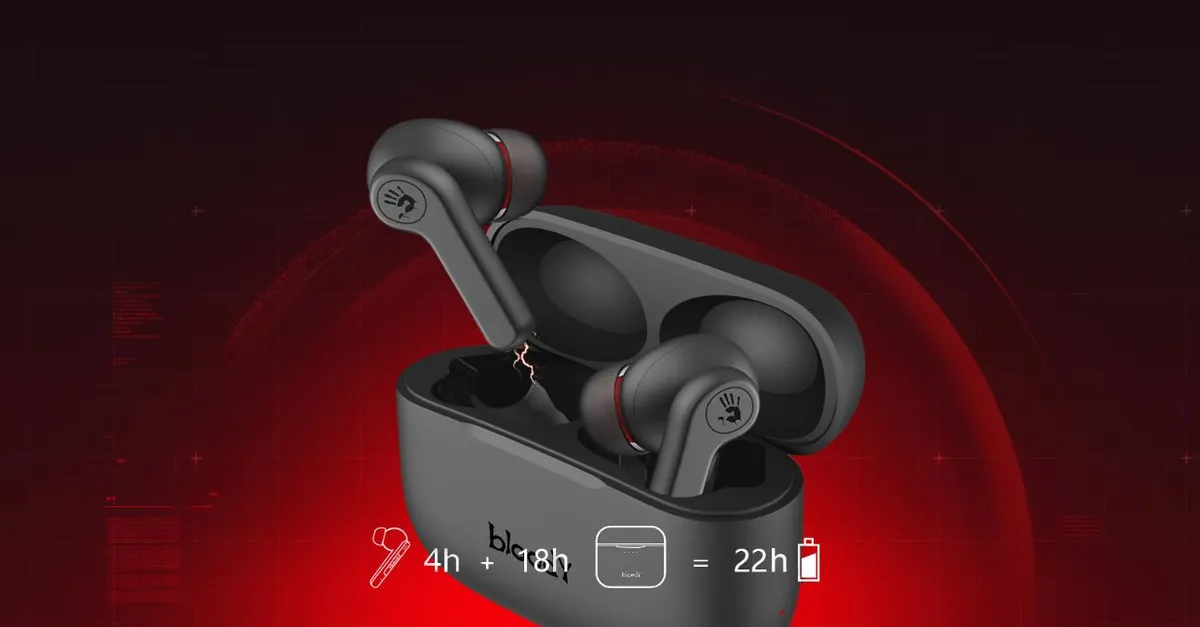 Bluetooth-гарнітура A4Tech Bloody M30 Black+Red - мініатюра 10