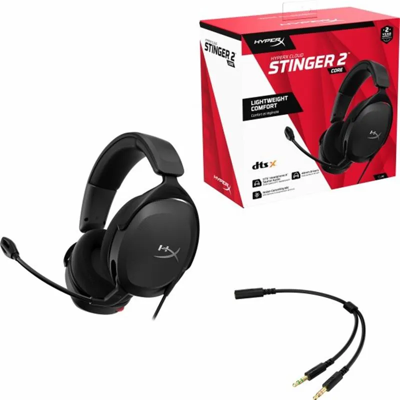 Гарнітура HyperX Cloud Stinger 2 Core PC 3.5mm Black (683L9AA) - мініатюра 8
