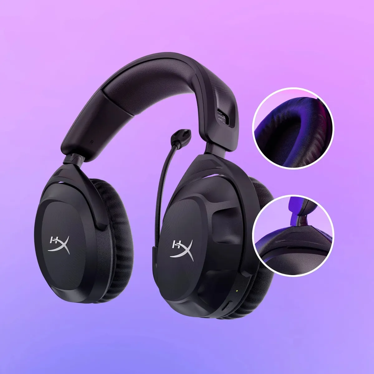 Гарнітура HyperX Cloud Stinger 2 USB/WL Black (676A2AA) - мініатюра 14