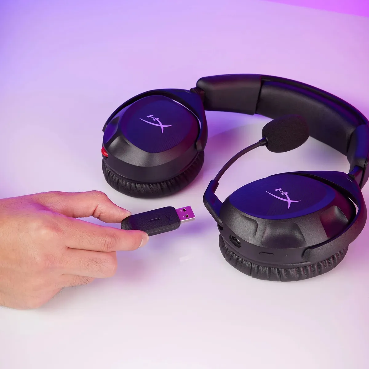 Гарнітура HyperX Cloud Stinger 2 USB/WL Black (676A2AA) - мініатюра 16