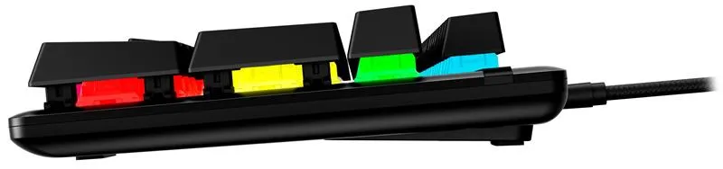 Клавіатура HyperX Alloy Origins Red RGB PBT ENG/RU Black (639N3AA)  - зображення 1