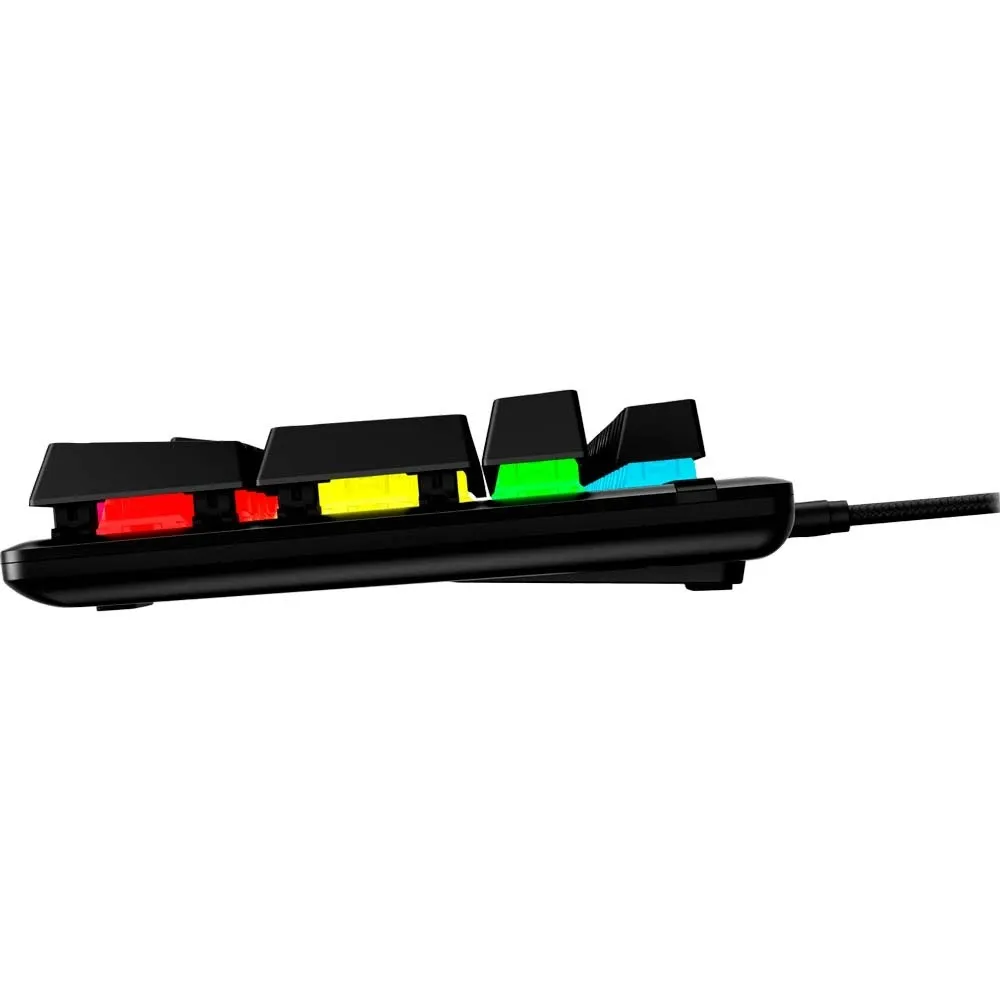Клавіатура HyperX Alloy Origins Red RGB PBT ENG/RU Black (639N3AA)  - мініатюра 6