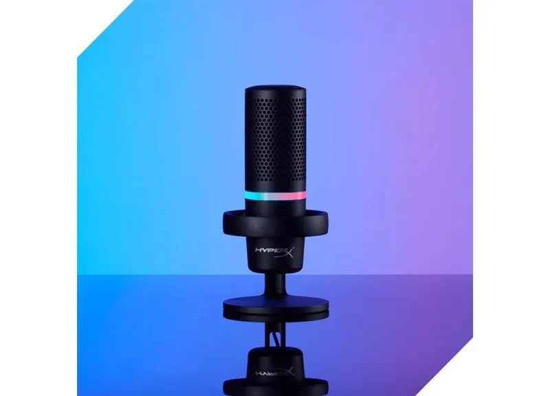 Мікрофон HyperX DuoCast RGB Black (4P5E2AA) - мініатюра 6