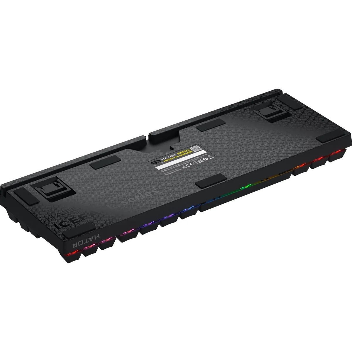 Клавіатура Hator Icefall Mecha TKL Wireless Rainbow Black (HTK287UA) - мініатюра 5