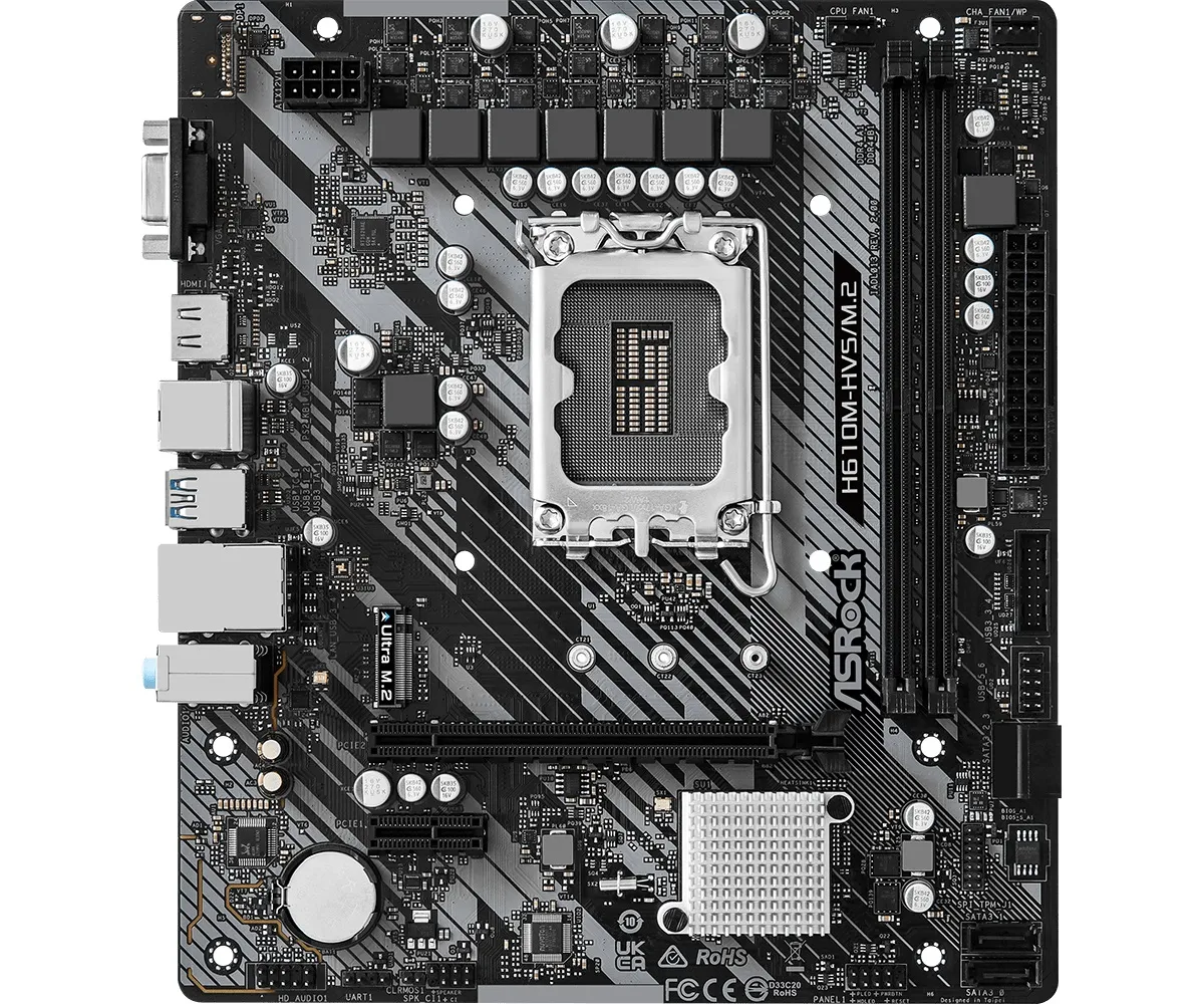Материнська плата ASRock H610M-HVS/M.2 R2.0 Socket 1700 - зображення 1