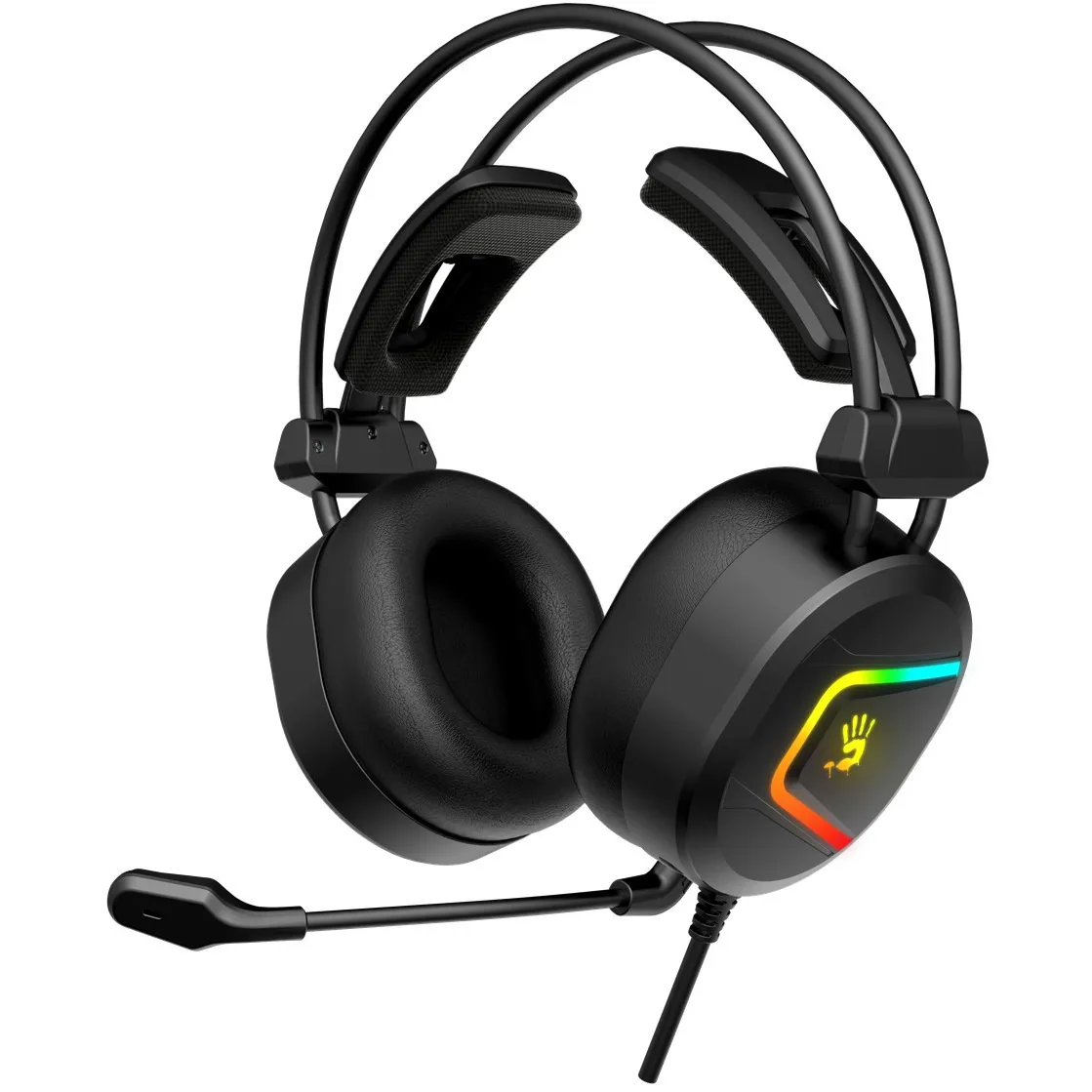 Гарнітура Bloody MC750 Black - зображення 1