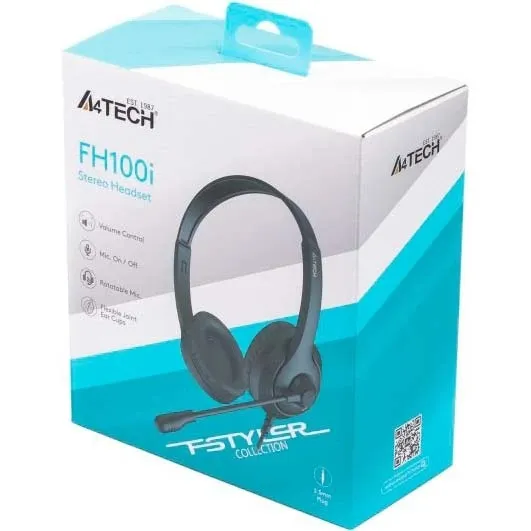 Гарнітура A4Tech FH100i Stone Black - мініатюра 10