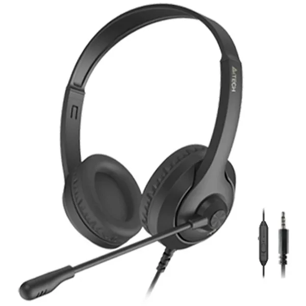 Гарнітура A4Tech FH100i Stone Black - мініатюра 4