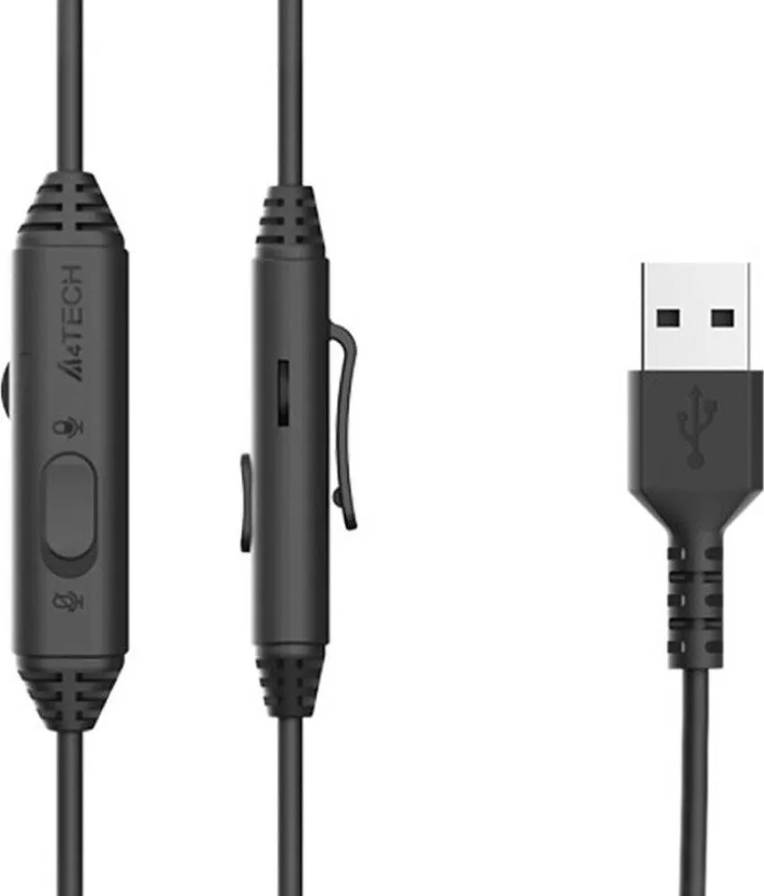 Гарнітура A4Tech FH100U Stone Black - мініатюра 5