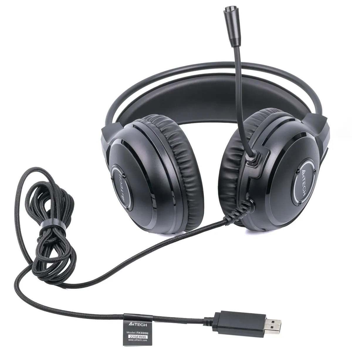 Гарнітура A4Tech FH300U Black - мініатюра 6