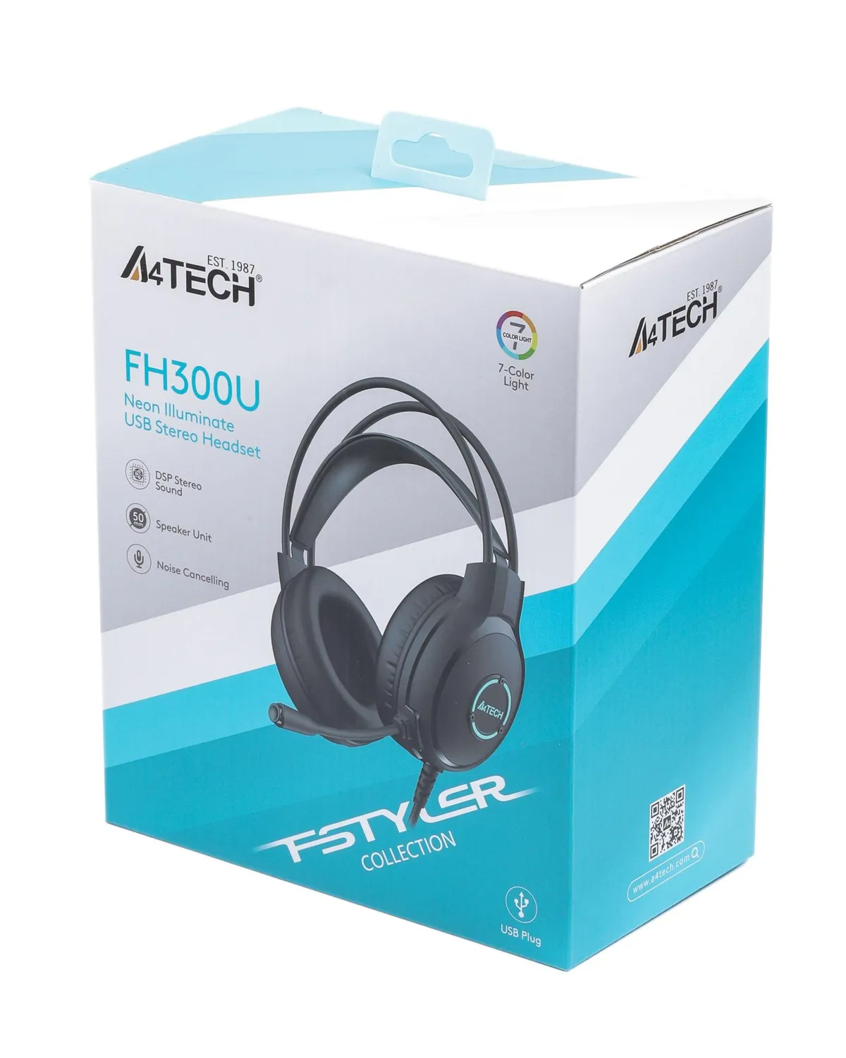 Гарнітура A4Tech FH300U Black - мініатюра 7