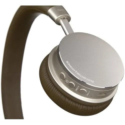 Bluetooth-гарнітура Remax RB-520HB Gold (6954851284857) - мініатюра 4